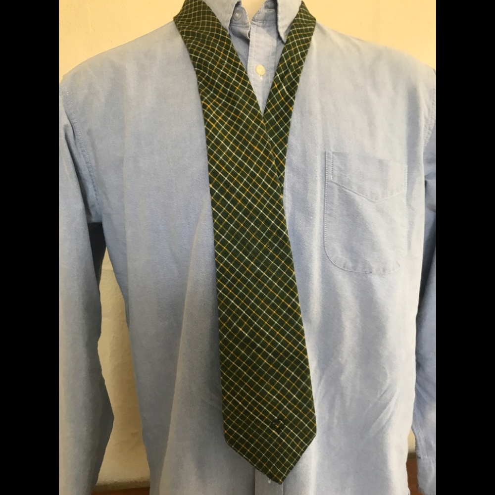 Oscar de la Renta Plaid Tie